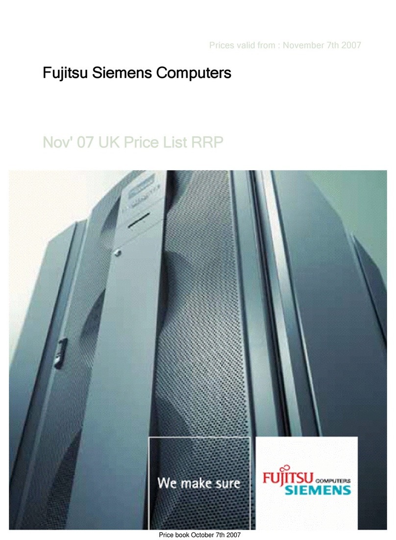 Fujitsu Siemens Computers Mini Speaker Set USB Instruction Manual