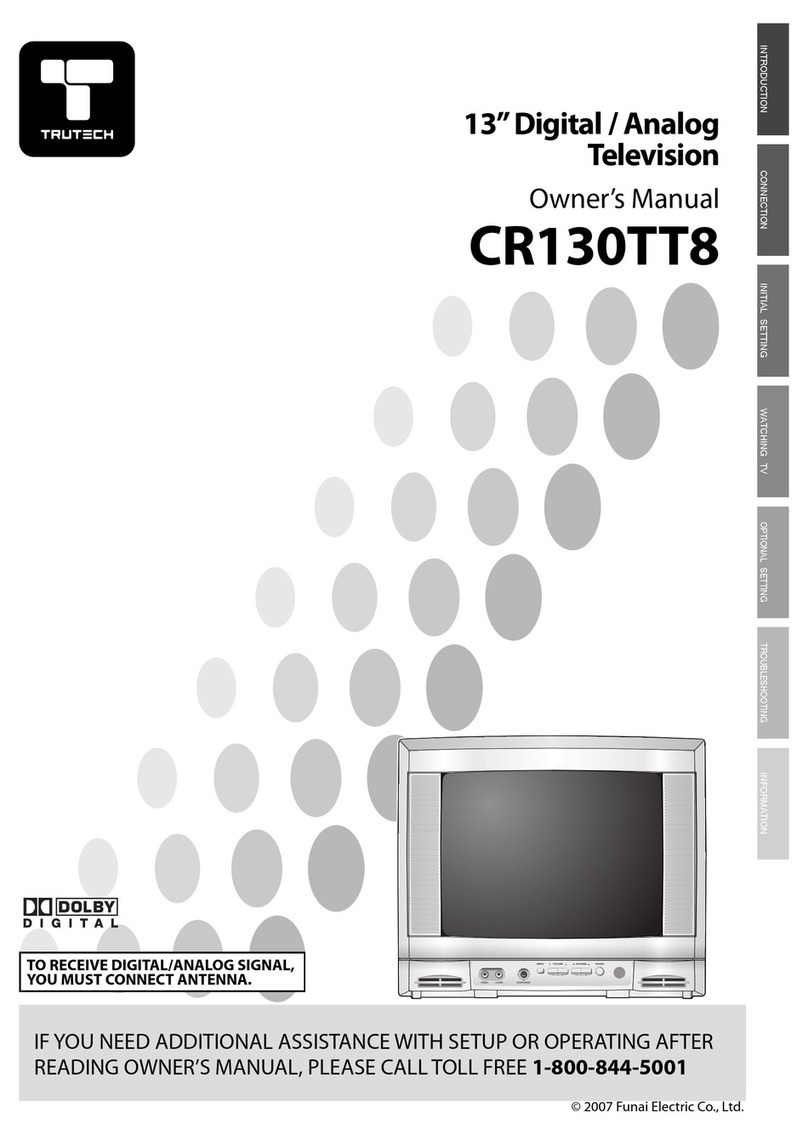 TruTech CR130TT8 owner's manual