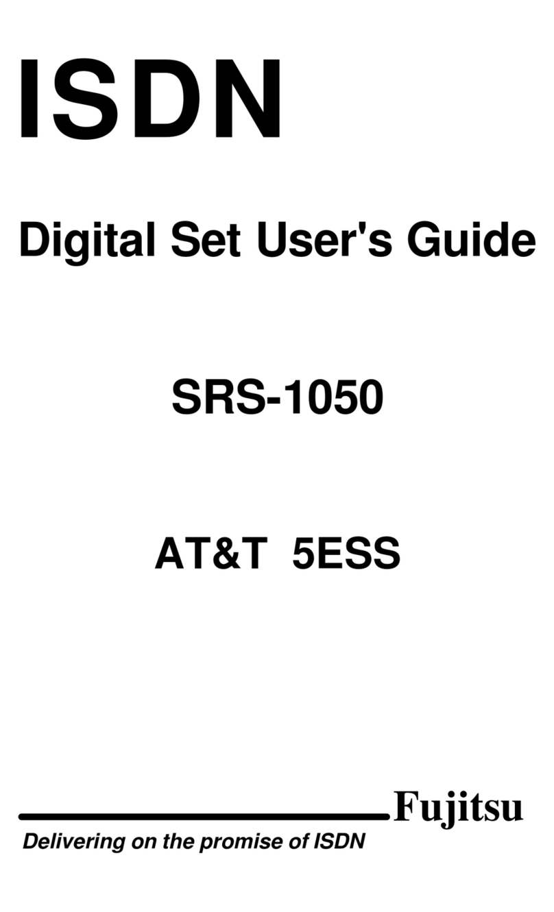 Fujitsu SRS-1050 User manual Fujitsu SRS-1050 User manual