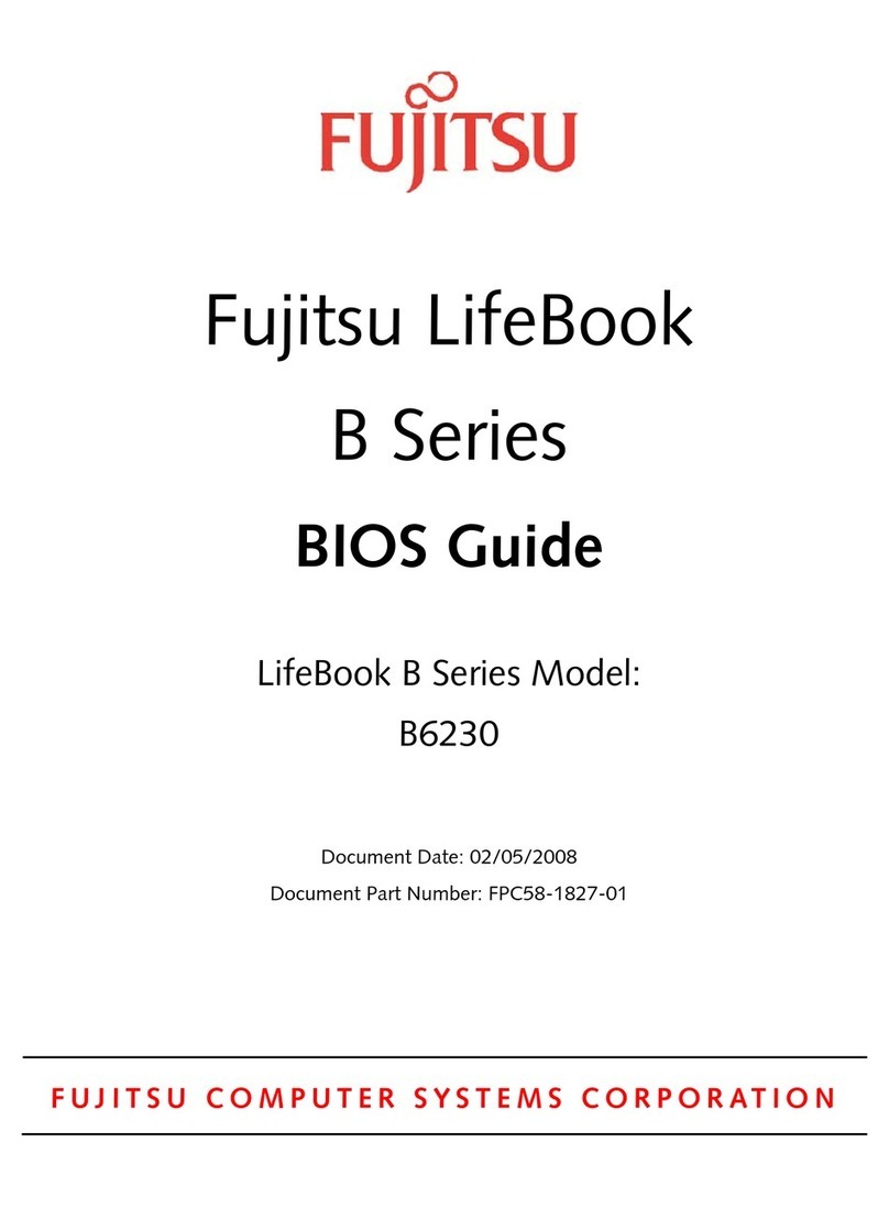 Fujitsu Fujitsu LifeBook B6230 notebook Manual Fujitsu Fujitsu LifeBook B6230 notebook Manual