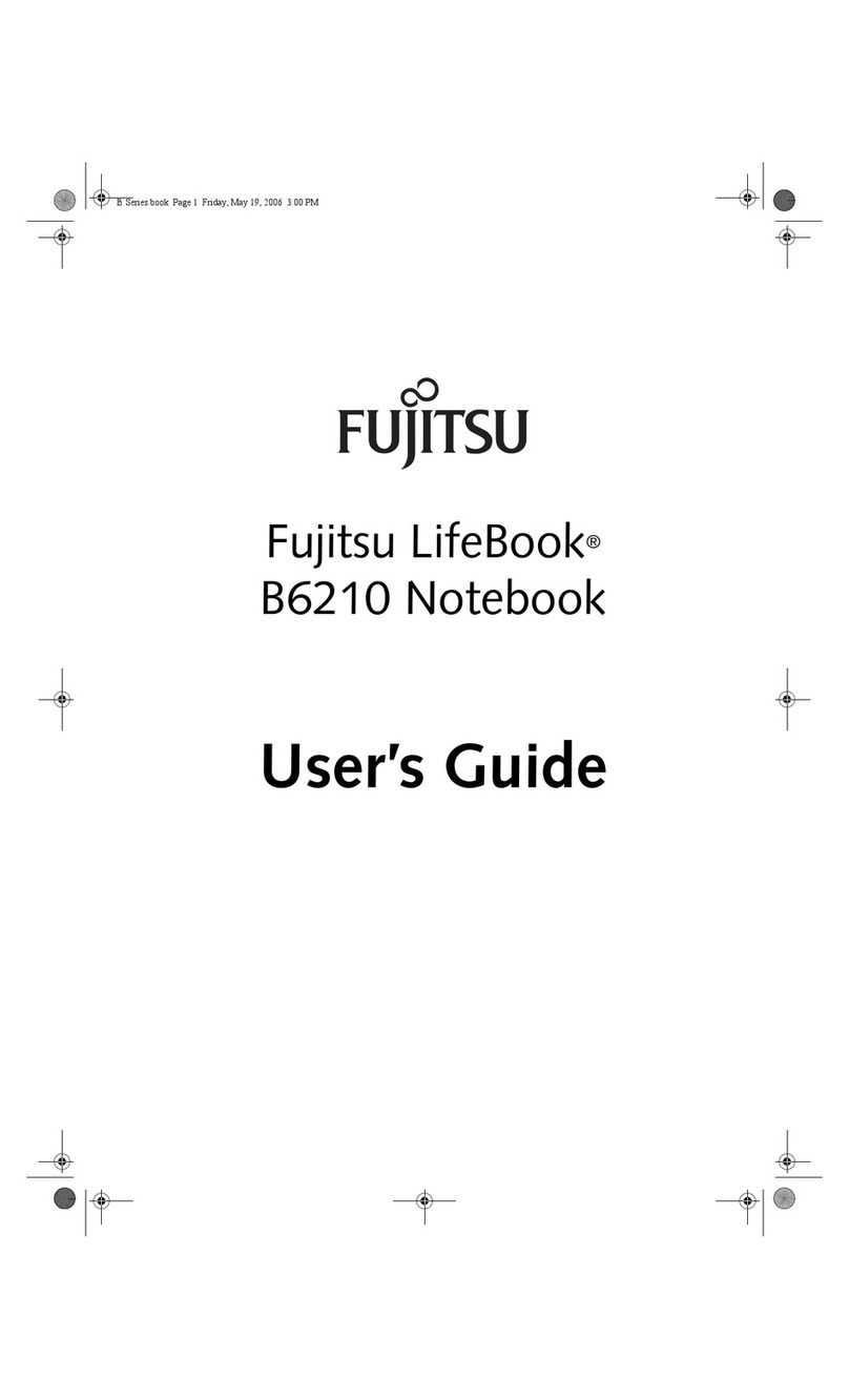 Fujitsu B6210 - LifeBook - Core Solo 1.2 GHz User manual