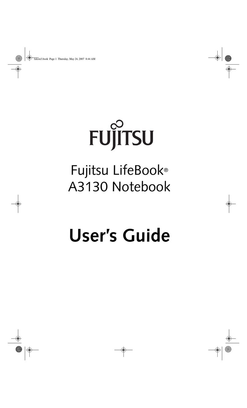 Fujitsu Lifebook A3130 User manual