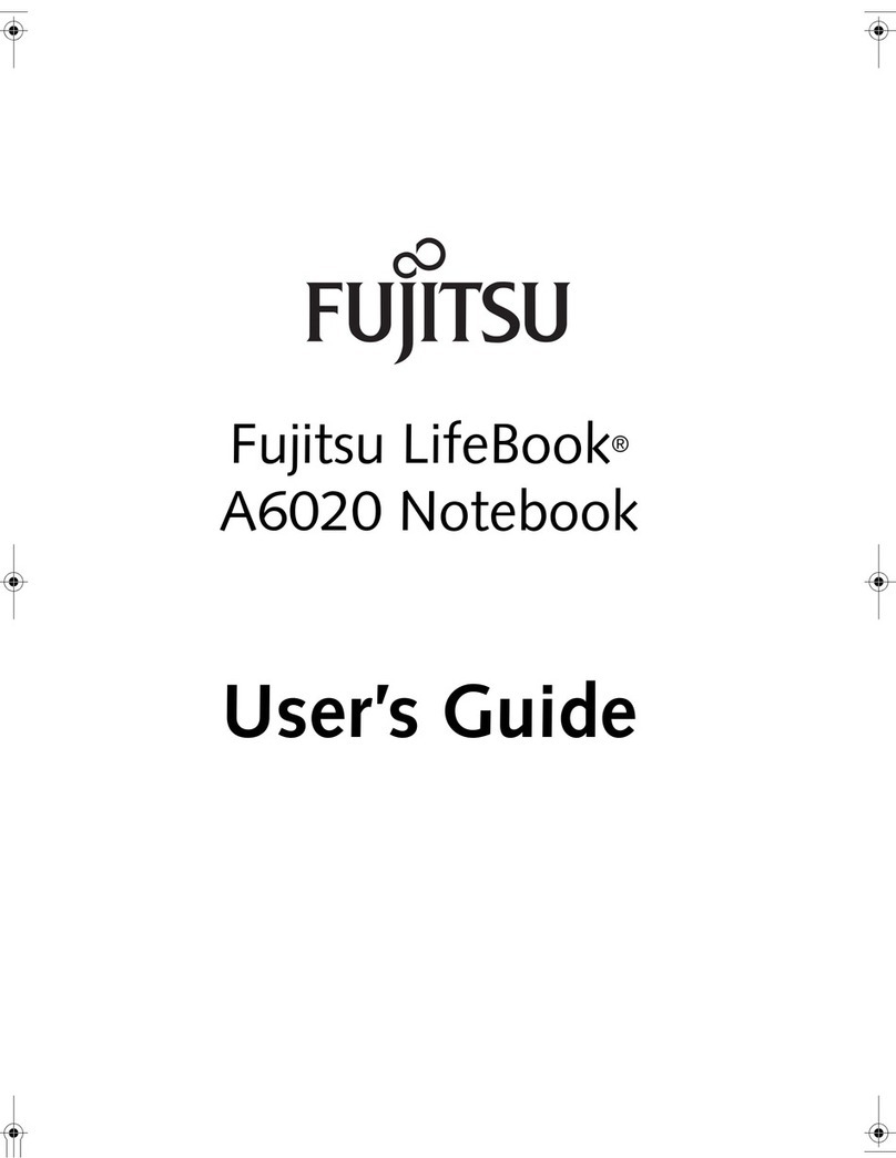 Fujitsu LifeBook A6020 User manual