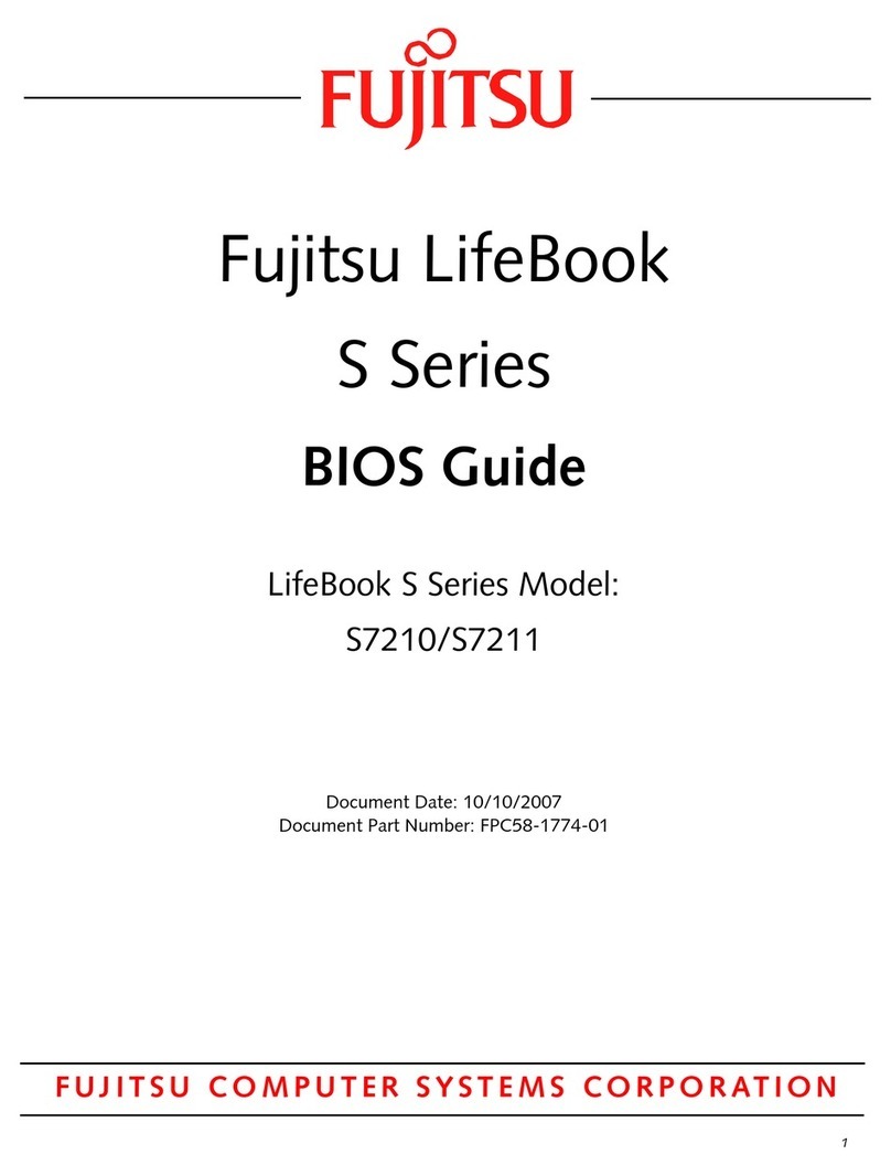Fujitsu S7210 - LifeBook - Core 2 Duo 2.2 GHz Manual