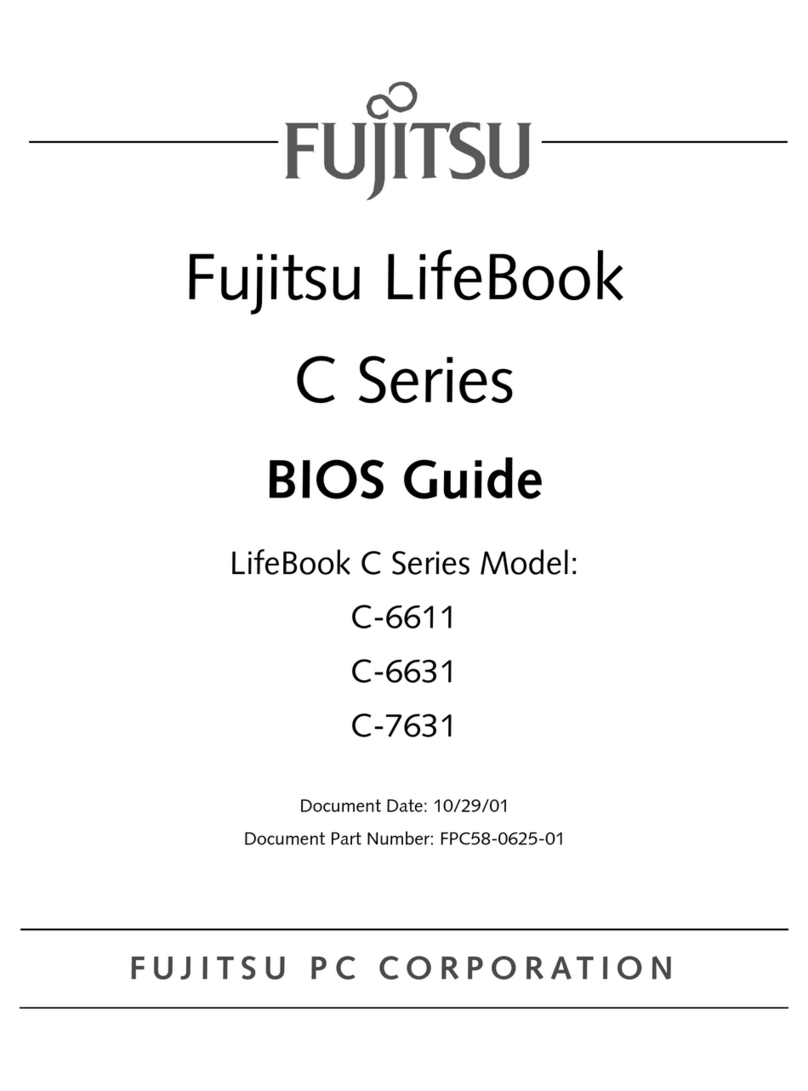 Fujitsu LifeBook C-6611 Manual