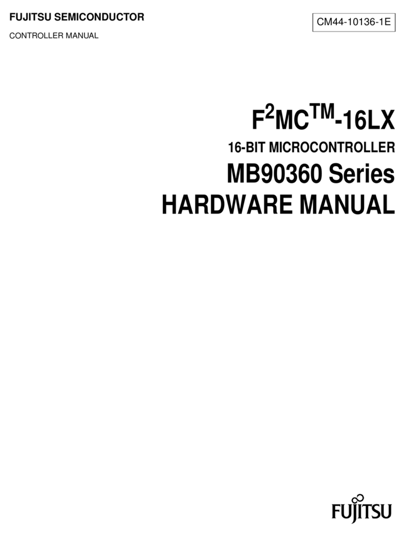 Fujitsu F2MCTM-16LX User manual