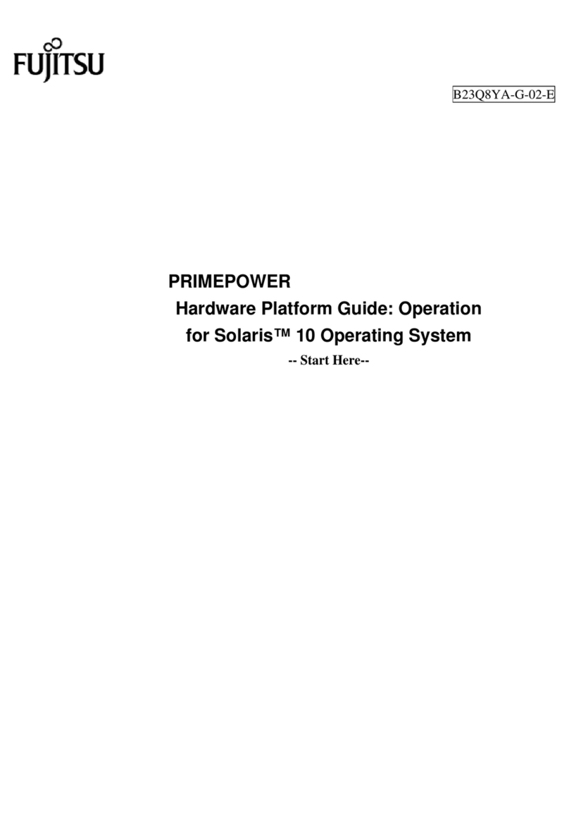Fujitsu PRIMEPOWER B23Q8YA-G-02-E Assembly Instructions Fujitsu PRIMEPOWER B23Q8YA-G-02-E Assembly Instructions