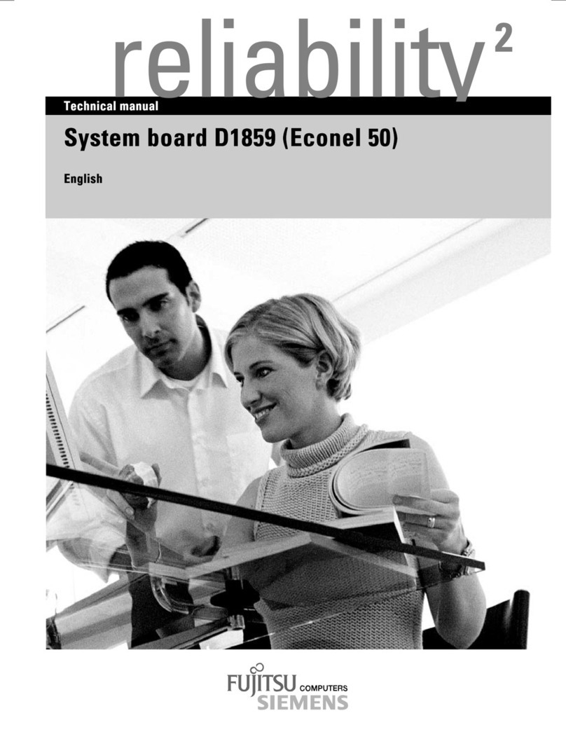 Fujitsu Siemens Computers RELIABILITY D1859 Technical manual