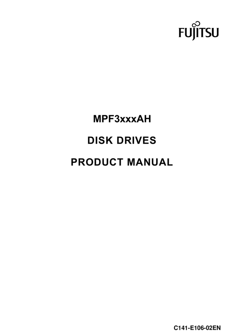 Fujitsu MPF3XXXAH User manual Fujitsu MPF3XXXAH User manual