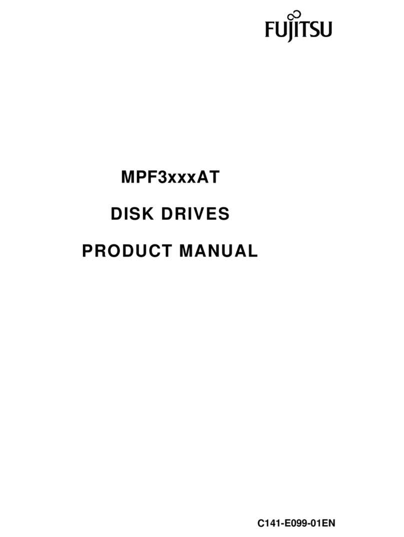 Fujitsu MPF3XXXAT User manual