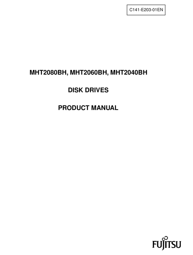 Fujitsu MHT2080BH product manual