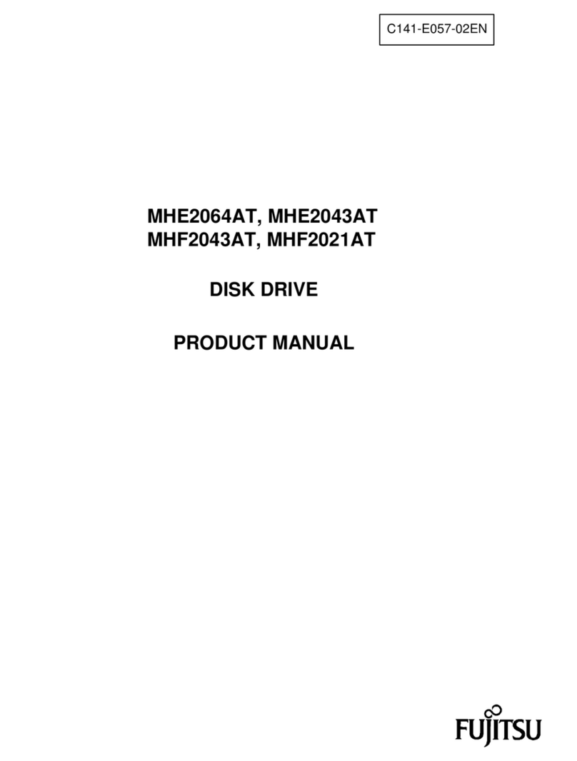 Fujitsu MHE2043AT User manual