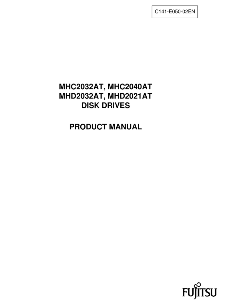 Fujitsu MHC2032AT User manual