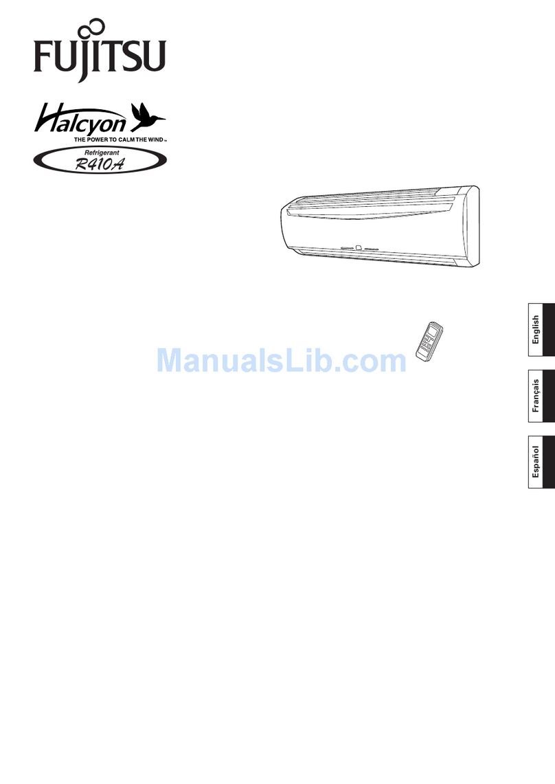 Fujitsu AOU15RLQ User manual