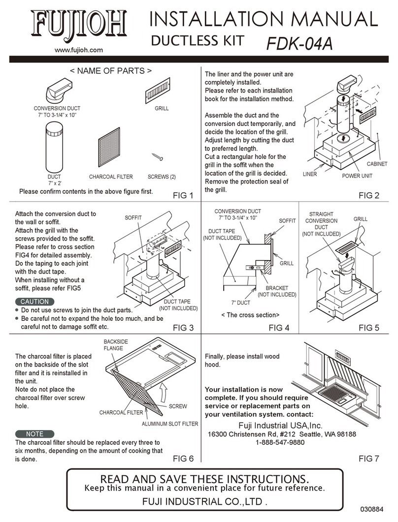 Fujioh FDK-04A User manual