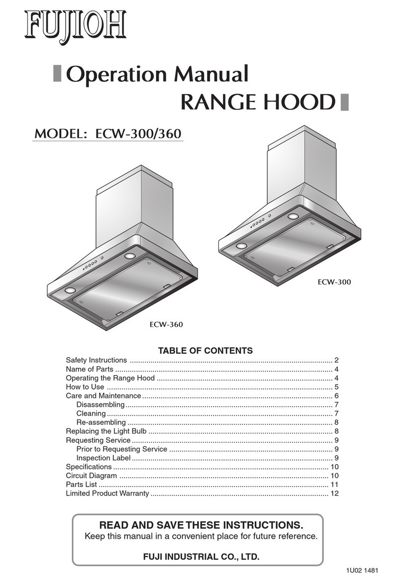Fujioh ECW-360 User manual Fujioh ECW-360 User manual