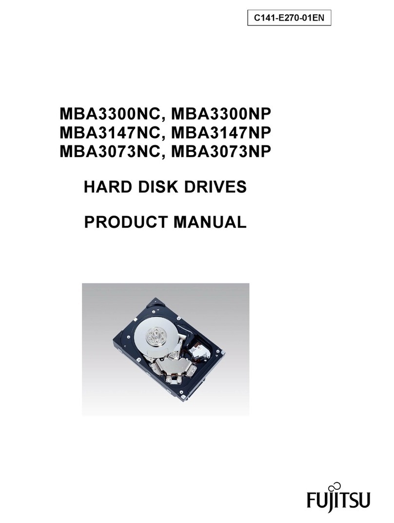 Fujitsu MBA3300 NP SERIES User manual