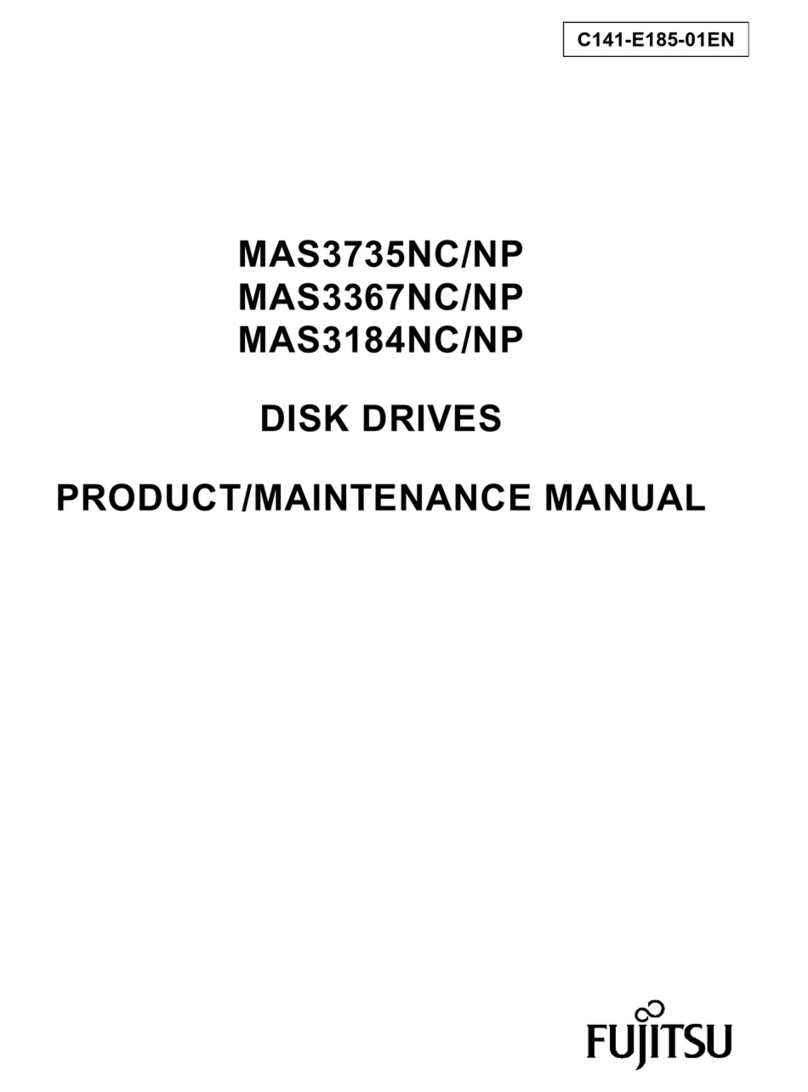 Fujitsu MAS3184NC/NP User manual