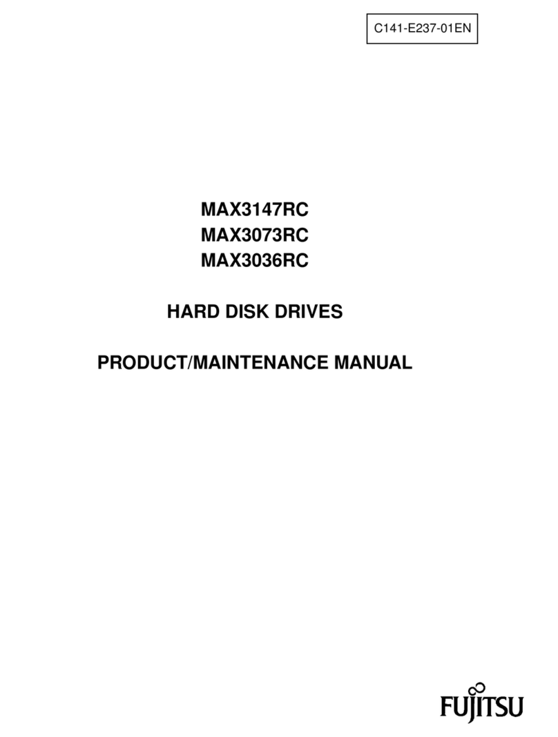 Fujitsu MAX3036RC SERIES User manual