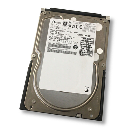 Fujitsu HARD DISK DRIVES MAW3073FC User manual