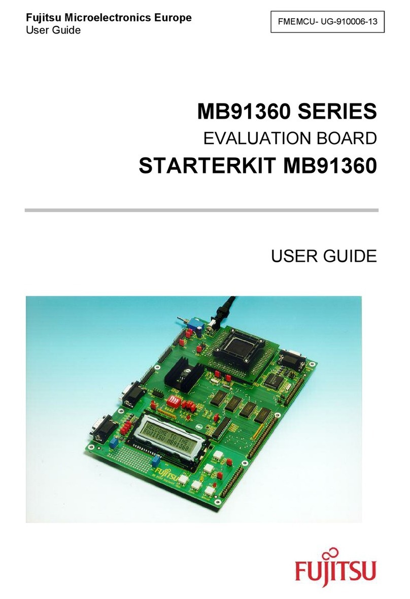 Fujitsu MB91360 SERIES User manual Fujitsu MB91360 SERIES User manual