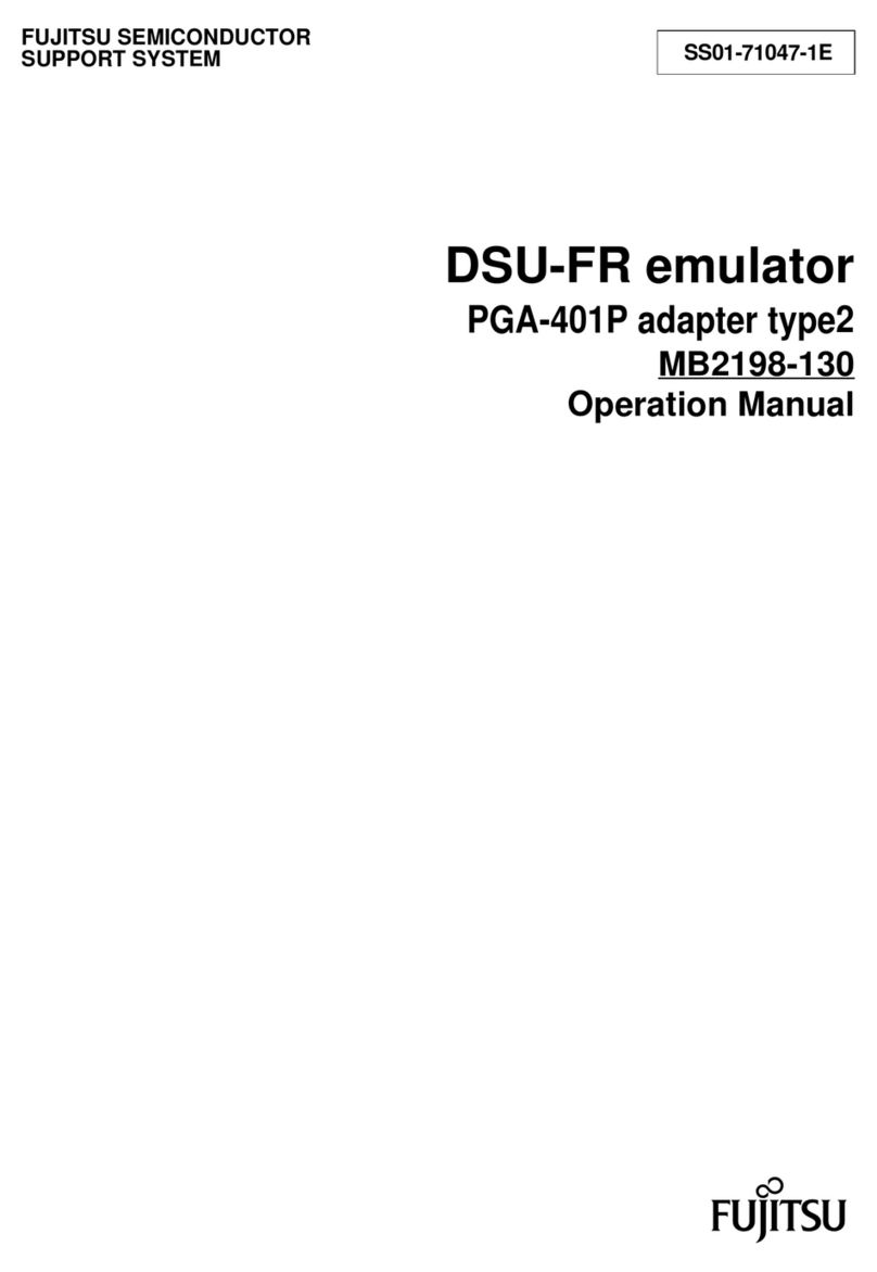 Fujitsu MB2198-130 Operation manual