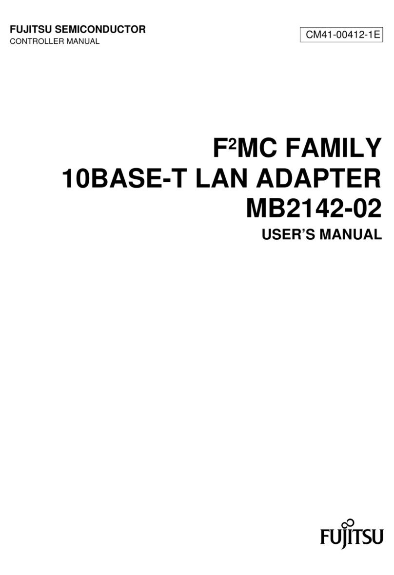 Fujitsu MB2142-02 User manual