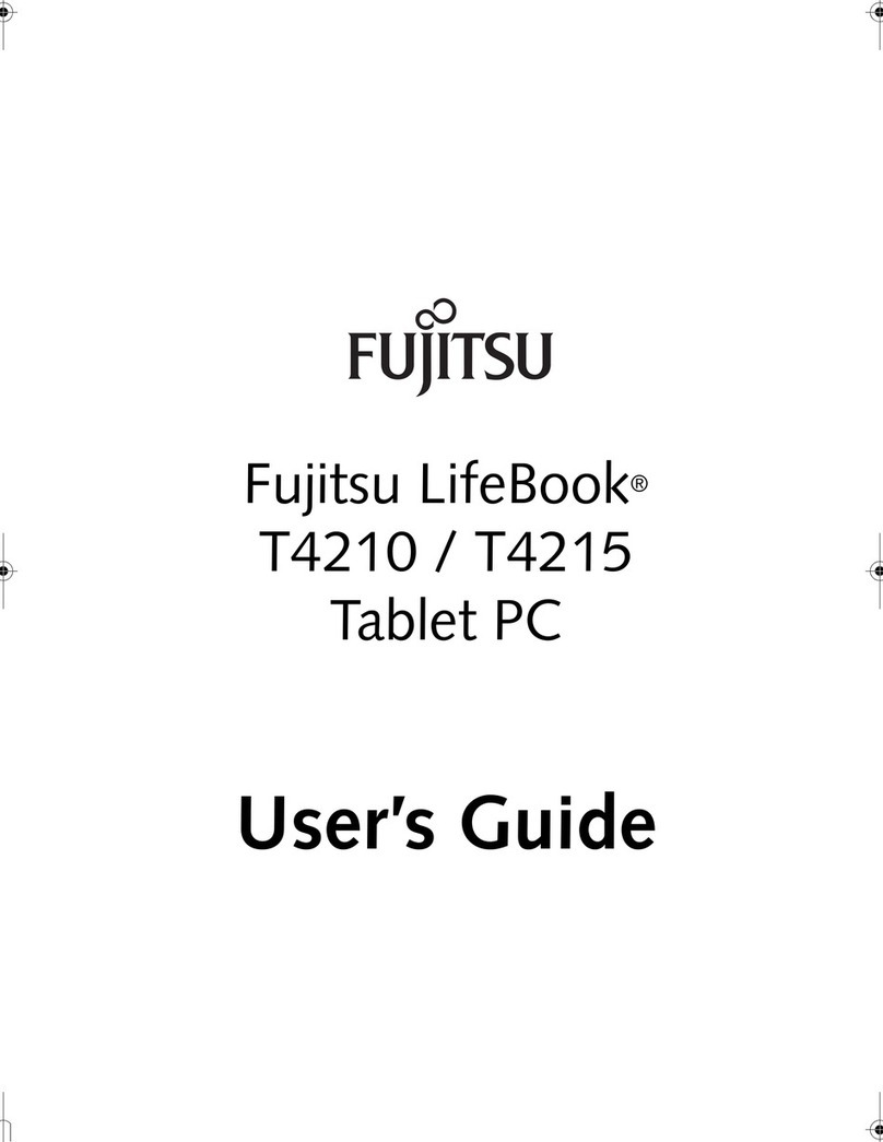 Fujitsu LifeBook T4210 User manual