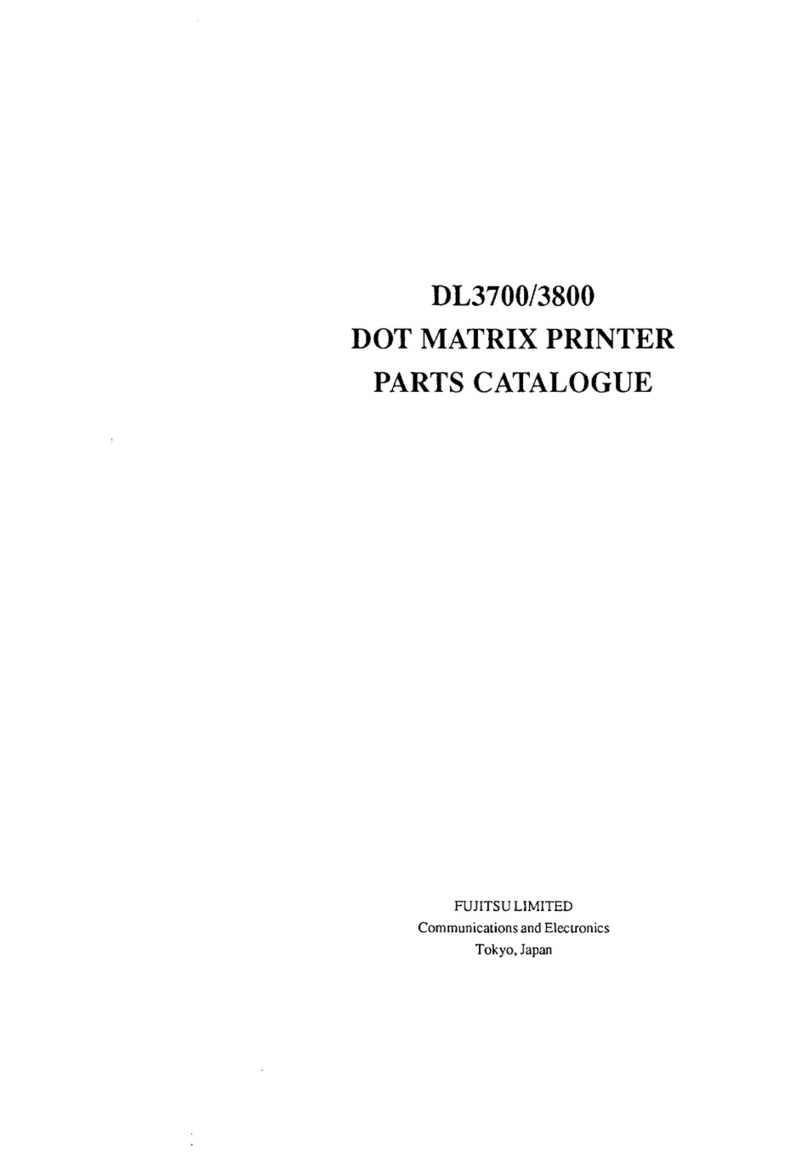 Fujitsu DL-3700 Installer manual