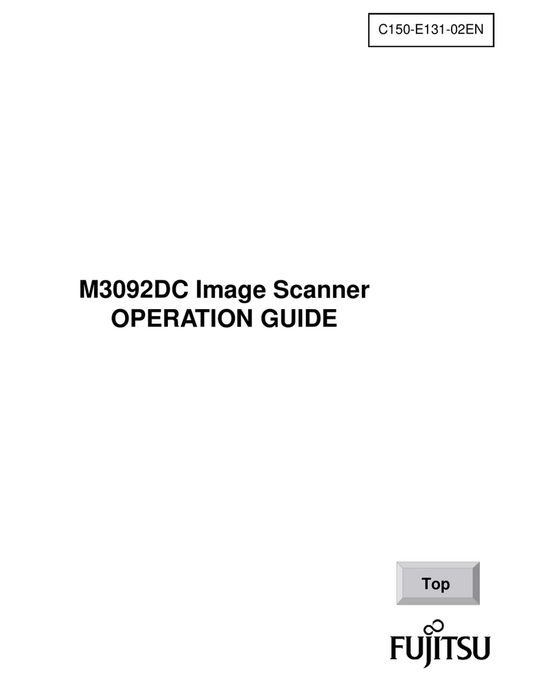 Fujitsu M3092DC User manual