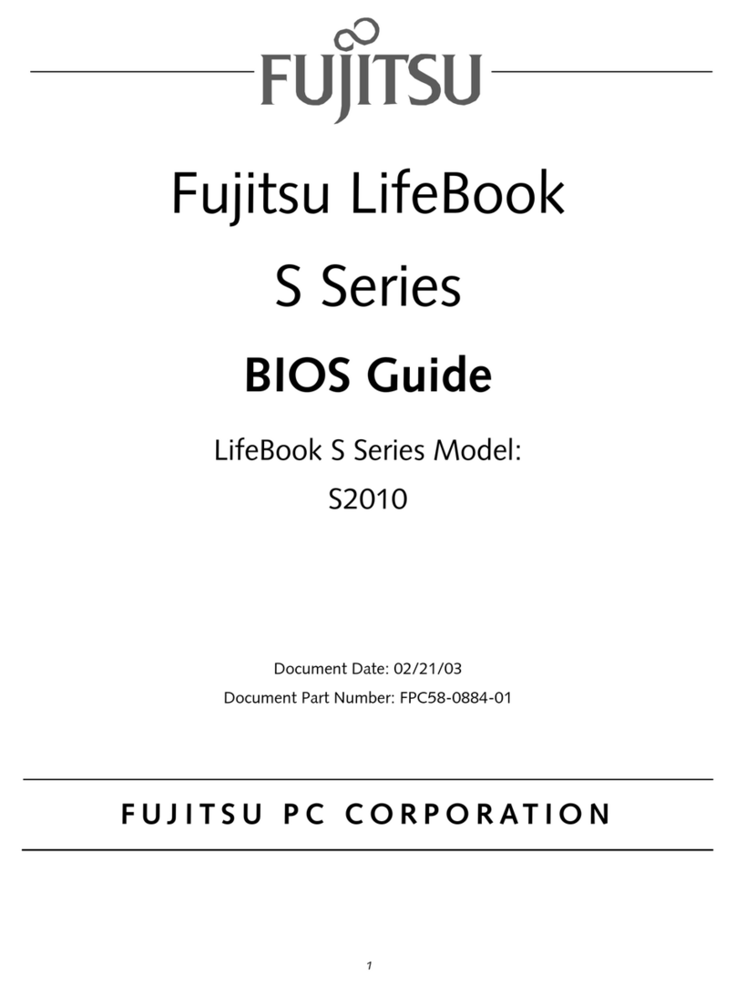 Fujitsu Lifebook S2010 Manual