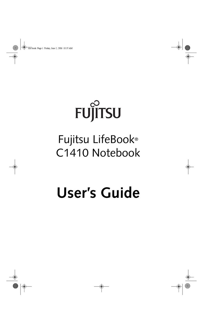 Fujitsu LifeBook C1410 User manual