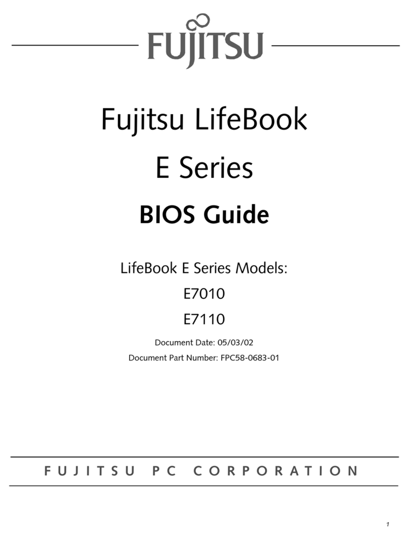 Fujitsu LifeBook E7010 Bios guide