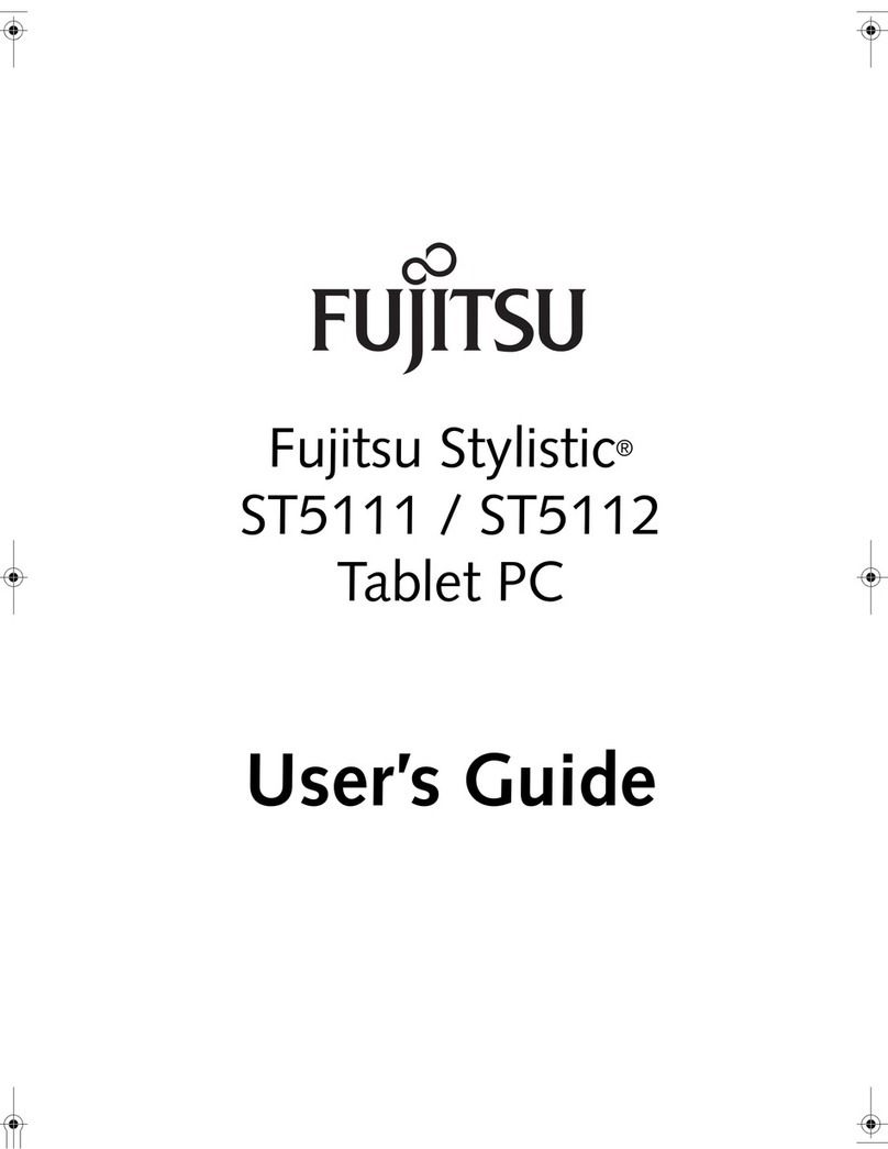 Fujitsu ST5111 - Stylistic Tablet PC User manual