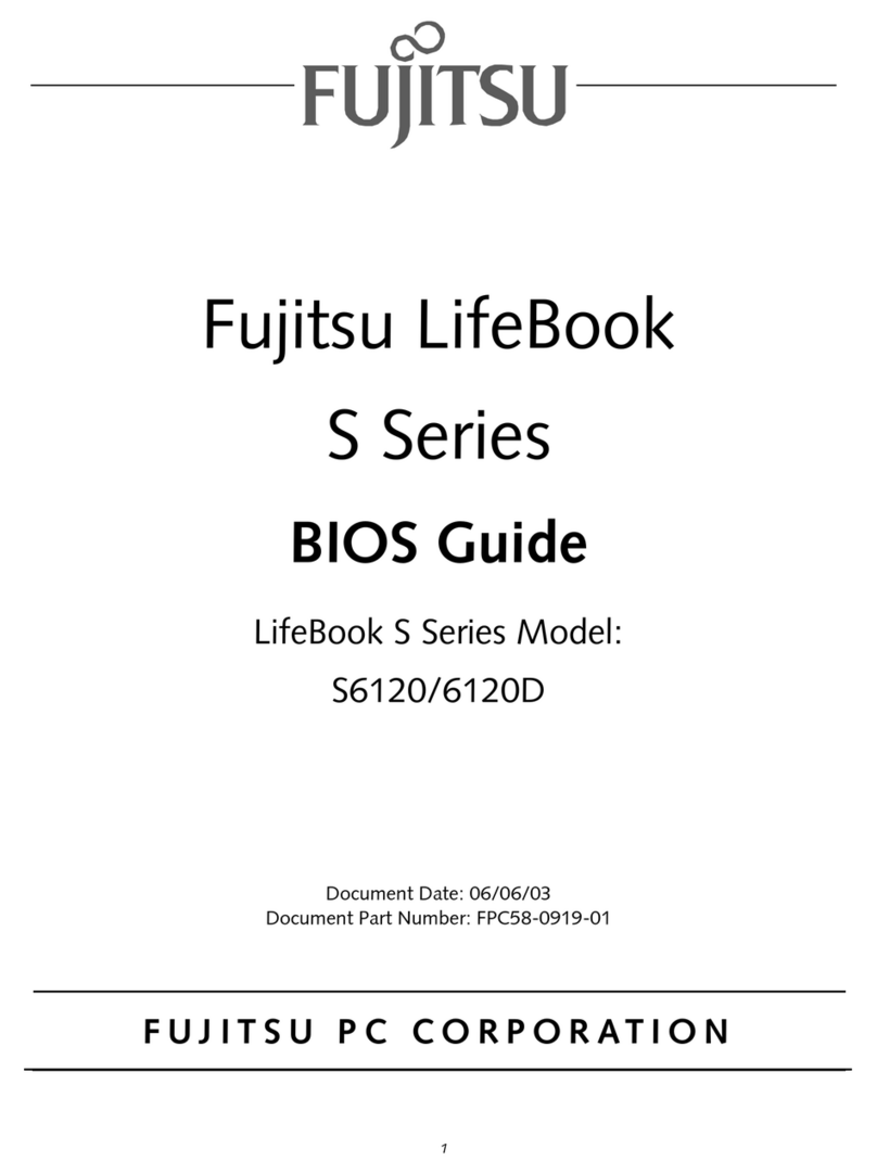 Fujitsu LifeBook S6120D Manual