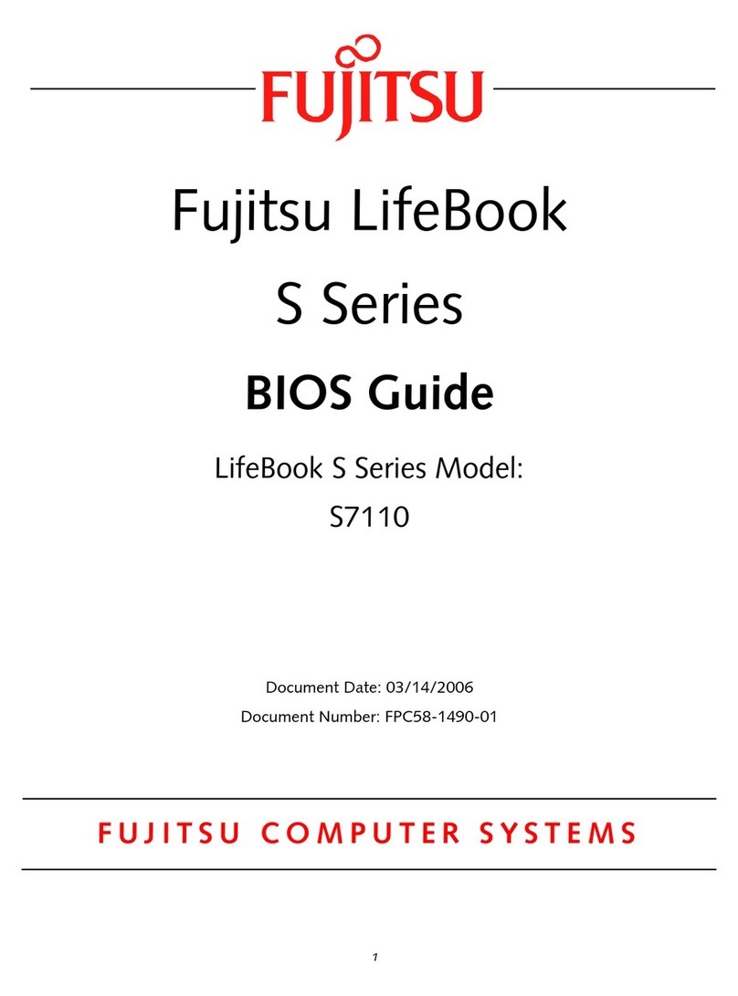 Fujitsu S7110 - LifeBook - Core 2 Duo 1.83 GHz Manual