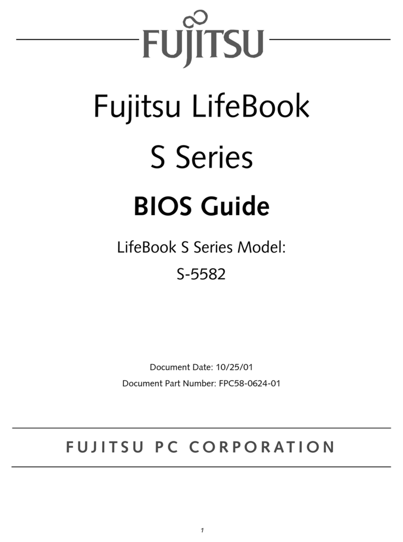 Fujitsu LifeBook S-5582 Manual