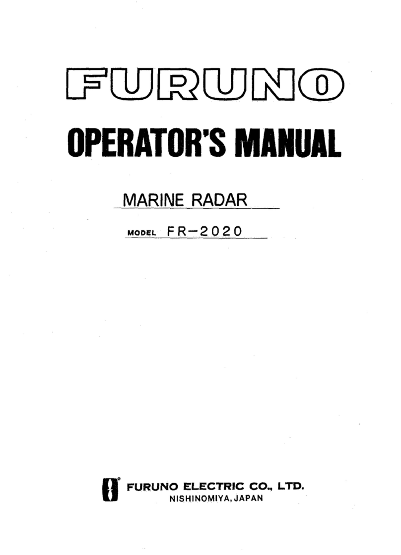Furuno FR-2020 Operator's manual