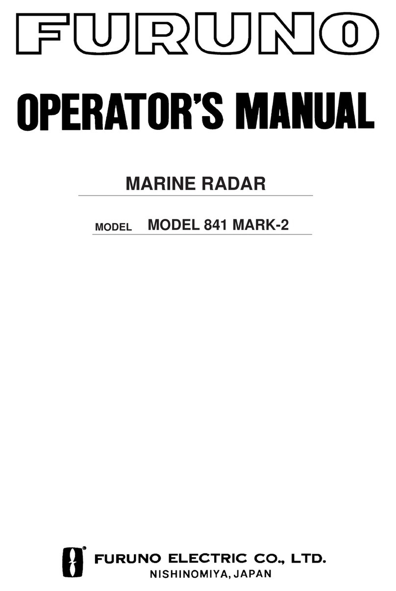 Furuno 841 MARK-2 Operator's manual