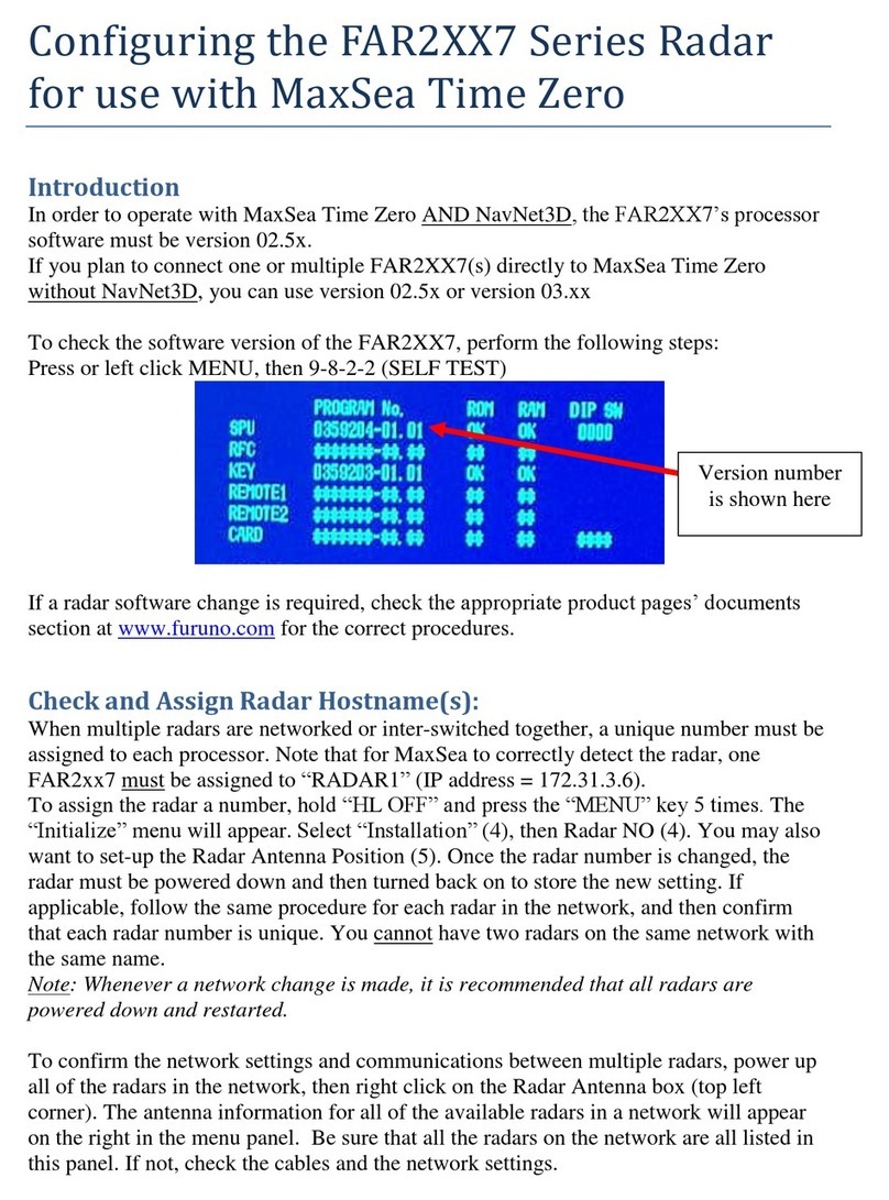 Furuno FAR2XX7 Series User manual