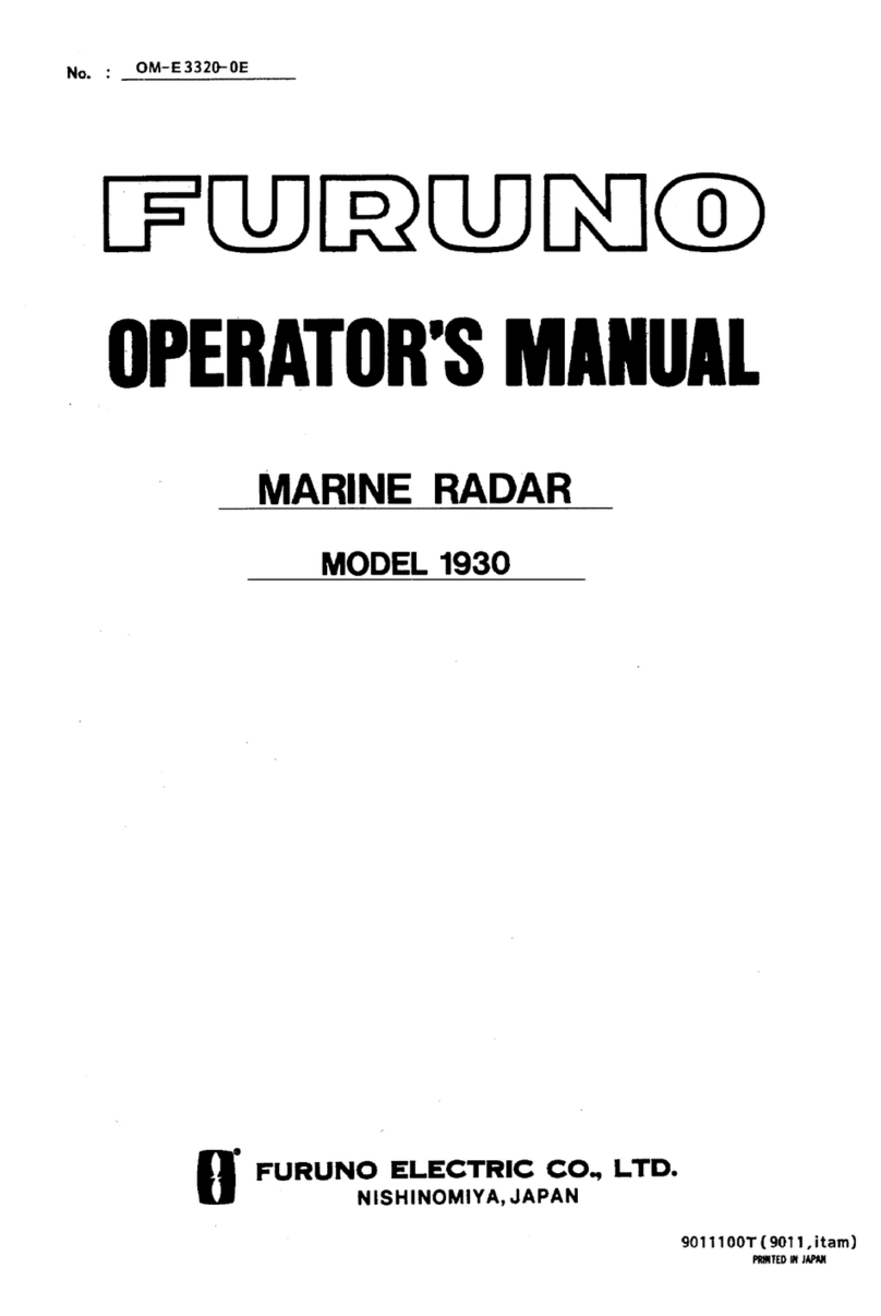 Furuno 1930 Operator's manual