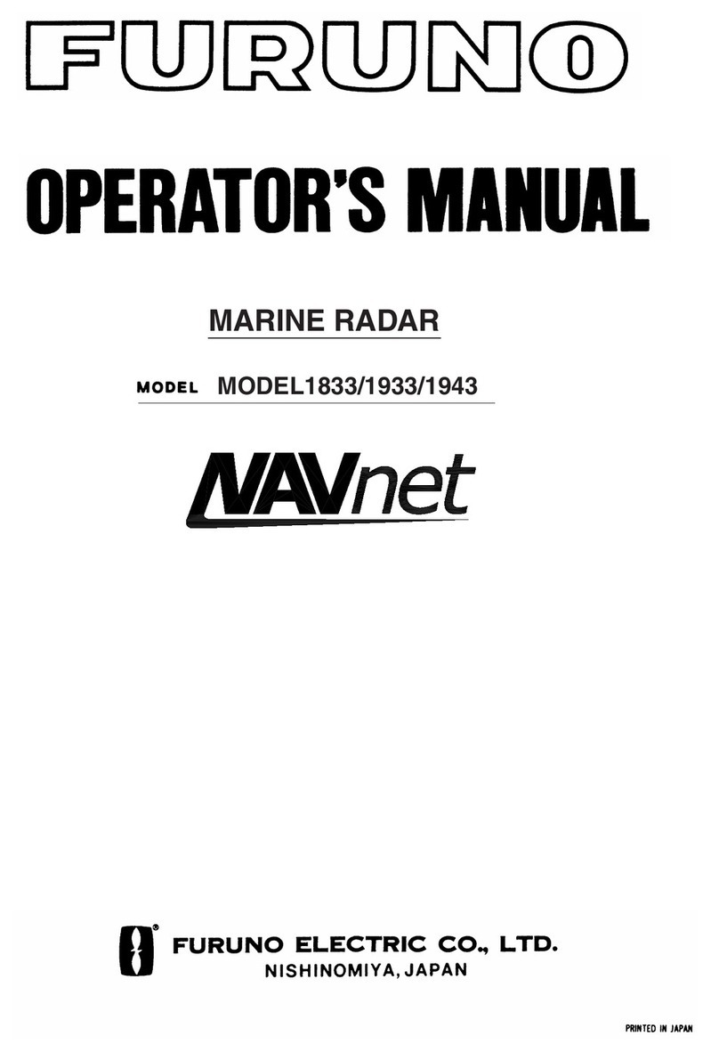 Furuno 1833 User manual