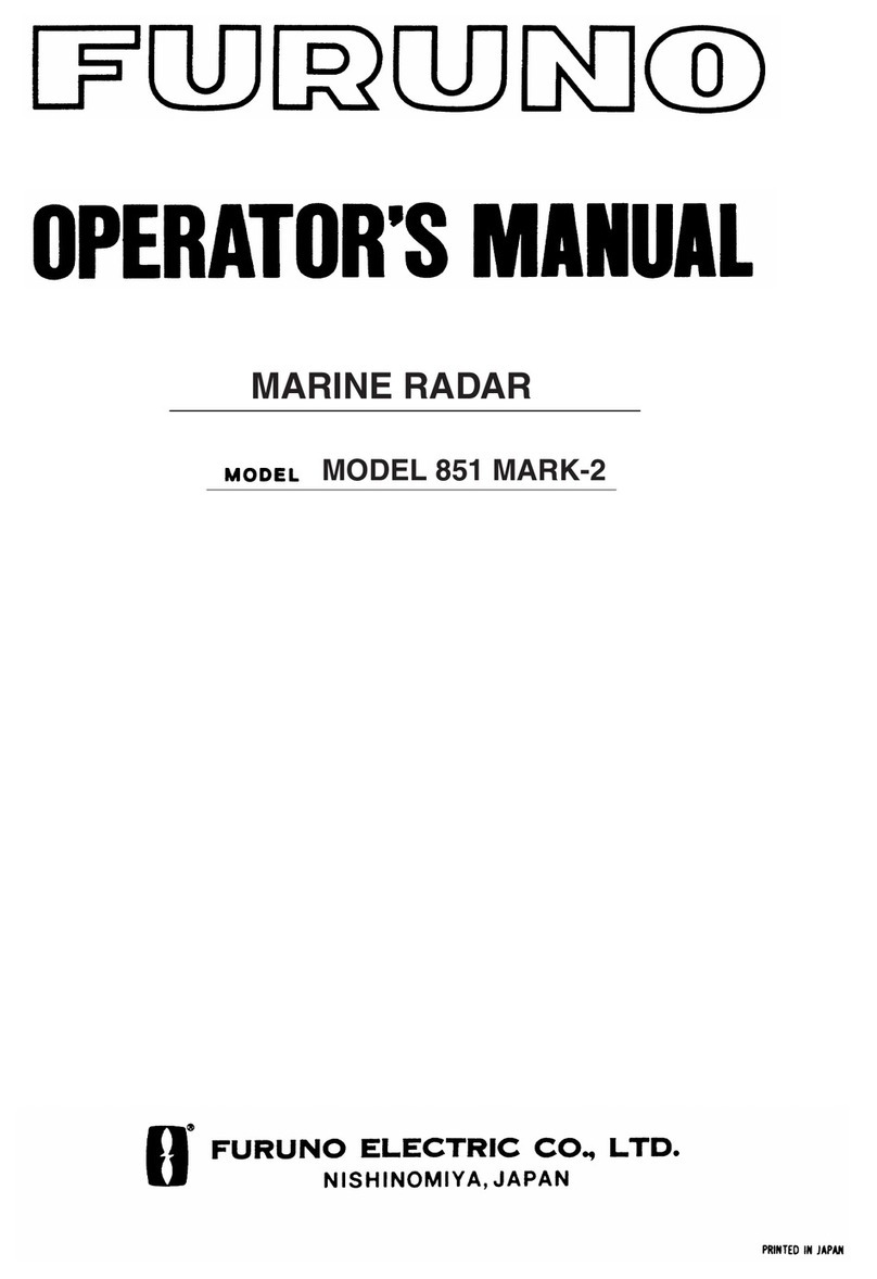 Furuno 851 MARK-2 Operator's manual