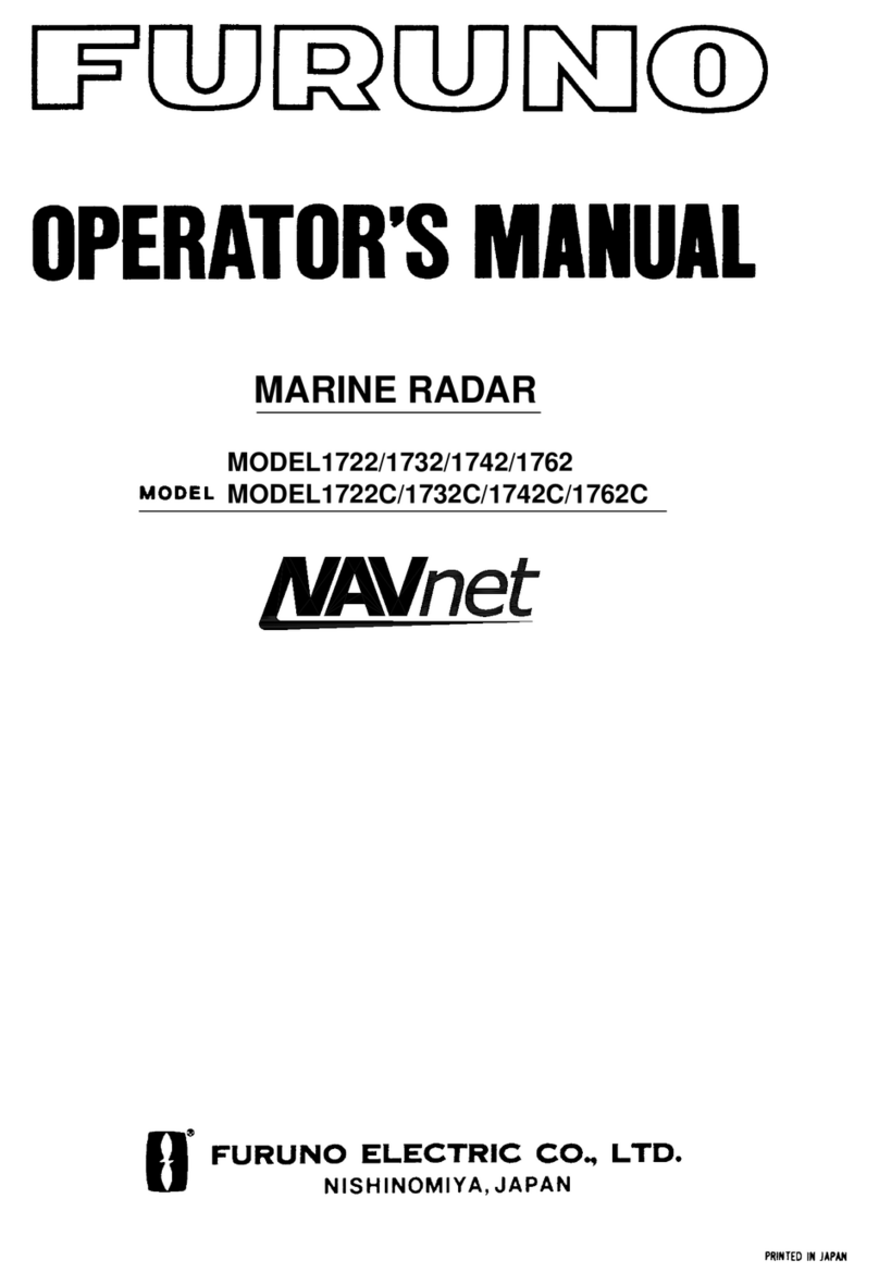 Furuno NAVnet 1722C User manual