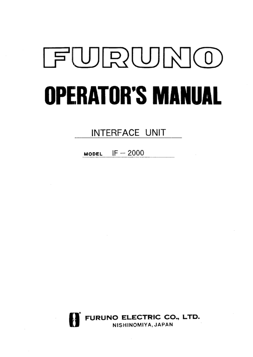 Furuno IF-2000 Operator's manual
