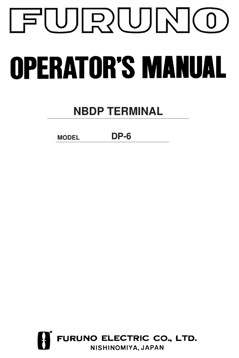 Furuno DP-6 Operator's manual