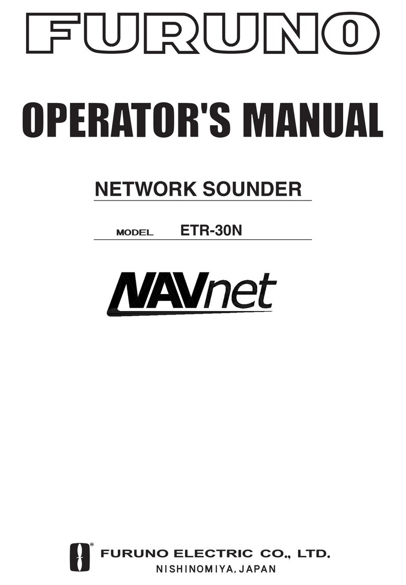Furuno ETR-30N Operator's manual