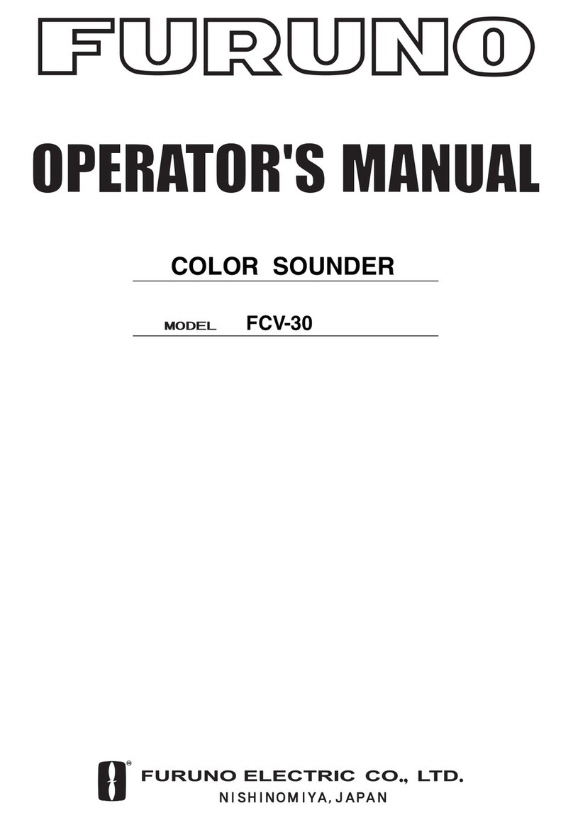 Furuno FCV-30 Operator's manual