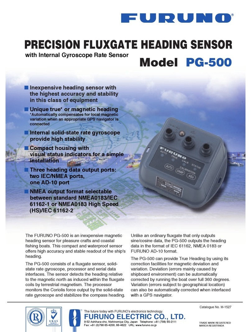 Furuno Precision PG-500 User manual