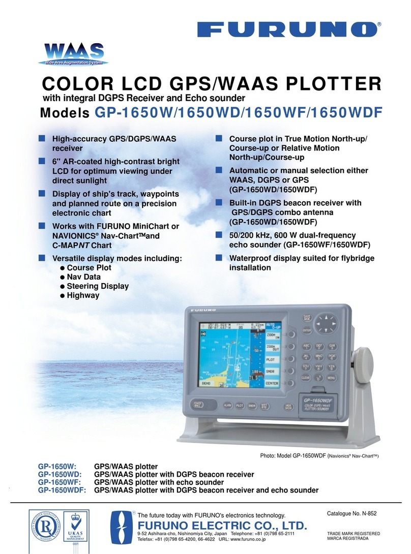Furuno GP-1650W User manual